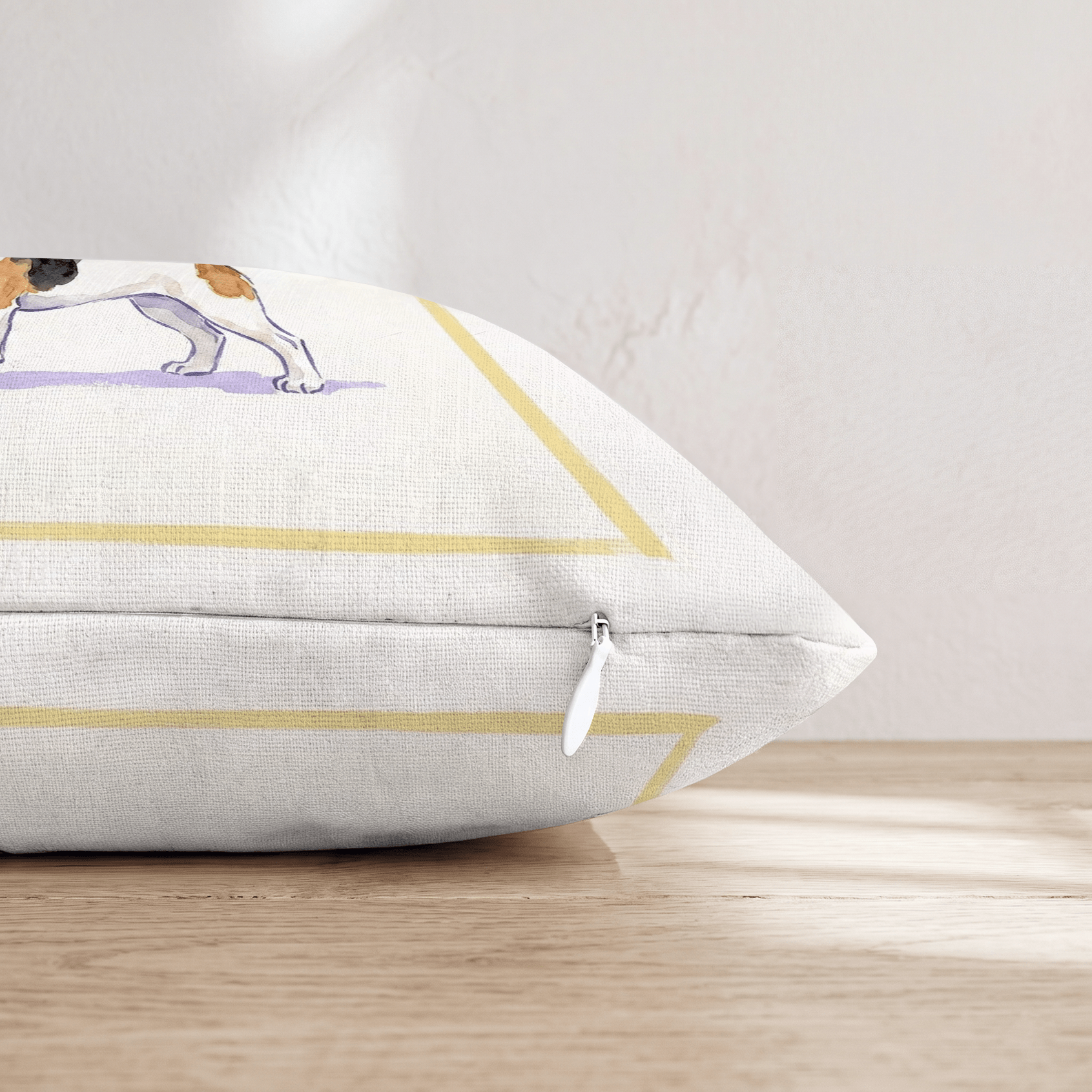 French 75 Jack Russell Throw Pillow - Hillcroft Home