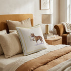 French 75 Pit Bull Throw Pillow - Hillcroft Home