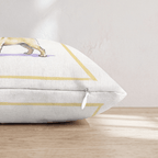 French 75 Pug Throw Pillow - Hillcroft Home