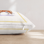 French 75 Saint Bernard Throw Pillow - Hillcroft Home