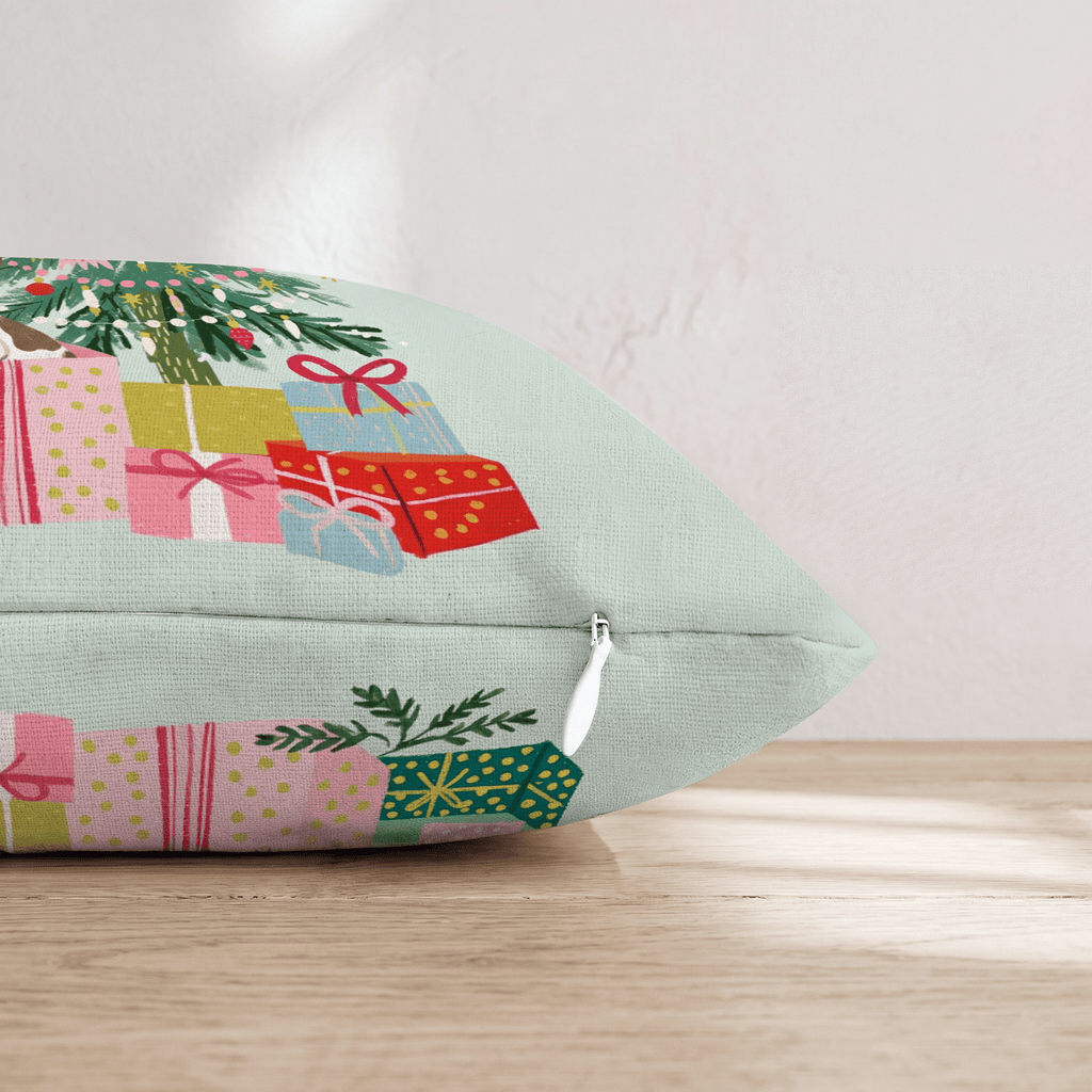 French Bulldog Gift Surprise Throw Pillow - Hillcroft Home