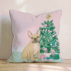 French Bulldog Nook Throw Pillow - Hillcroft Home