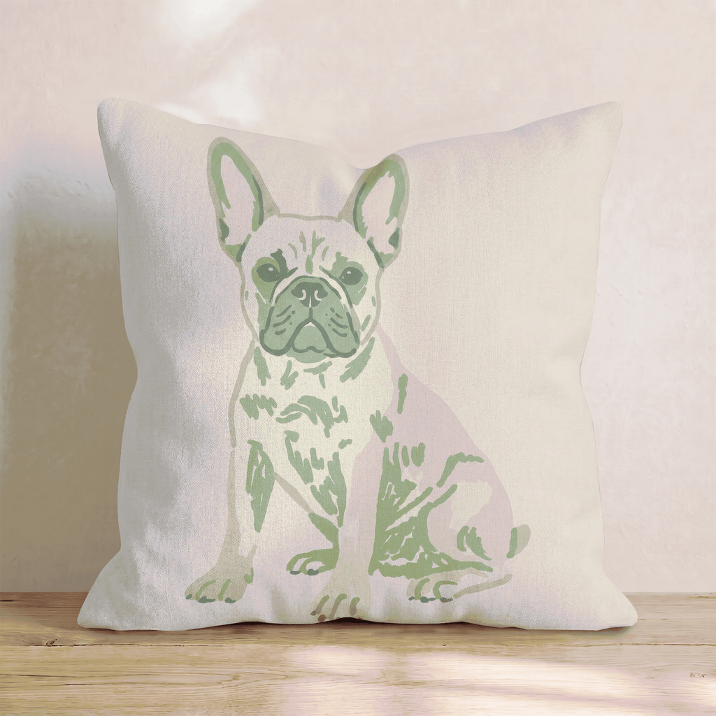 French Bulldog Throw Pillow - Hillcroft Home