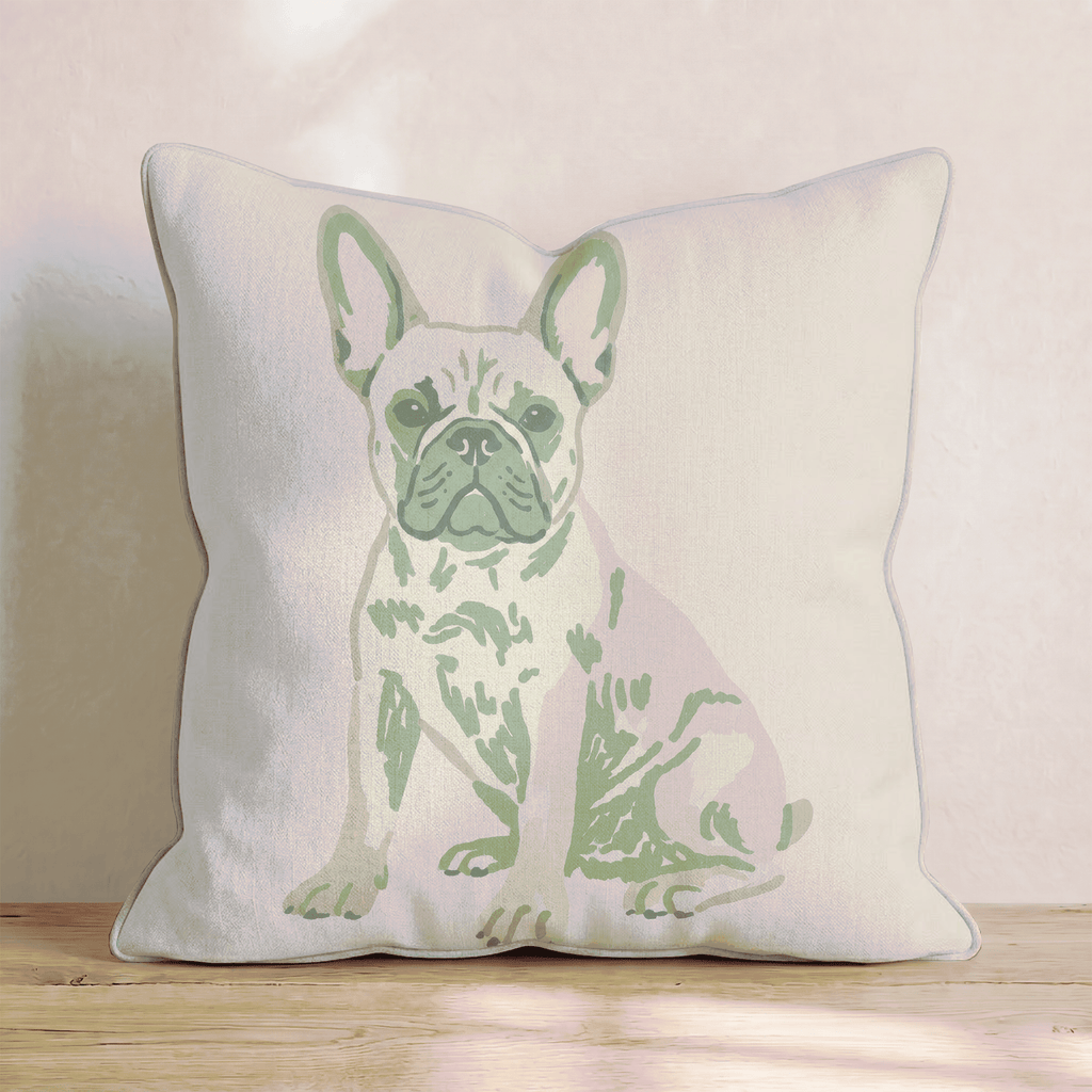 French Bulldog Throw Pillow - Hillcroft Home