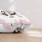 Frenchie Snuggles Throw Pillow - Hillcroft Home