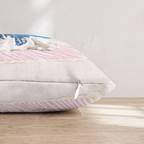 Frenchie Tan Throw Pillow - Hillcroft Home