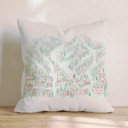 Fresh Off the Slopes Throw Pillow - Hillcroft Home
