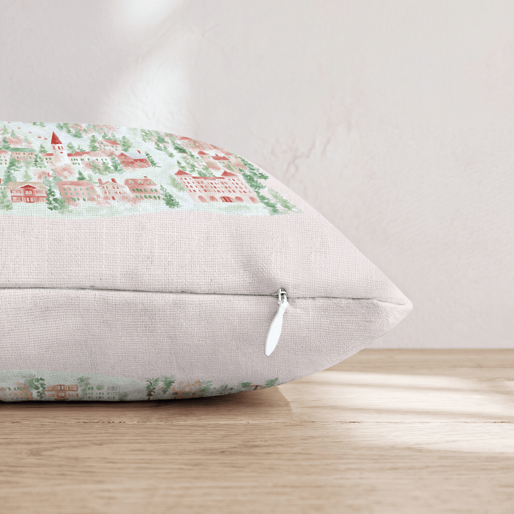 Fresh Off the Slopes Throw Pillow - Hillcroft Home