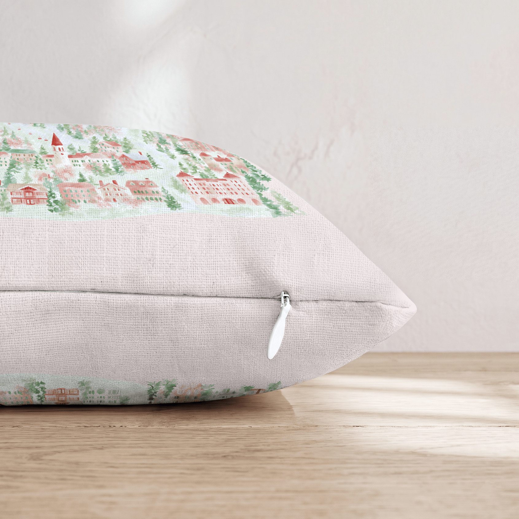 Fresh Off the Slopes Throw Pillow - Hillcroft Home