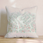 Fresh Off the Slopes Throw Pillow - Hillcroft Home
