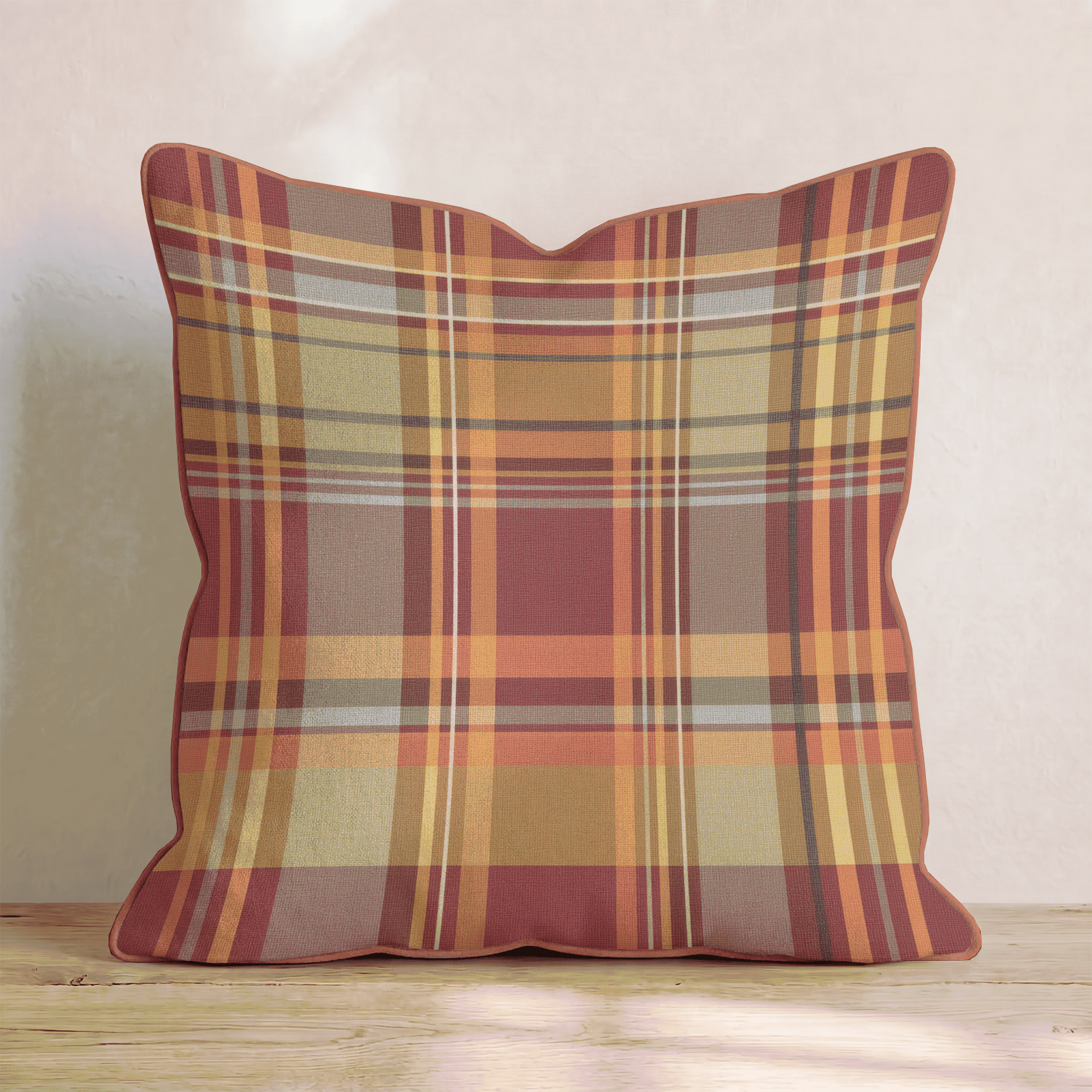 Fresh Overlap Throw Pillow - Hillcroft Home