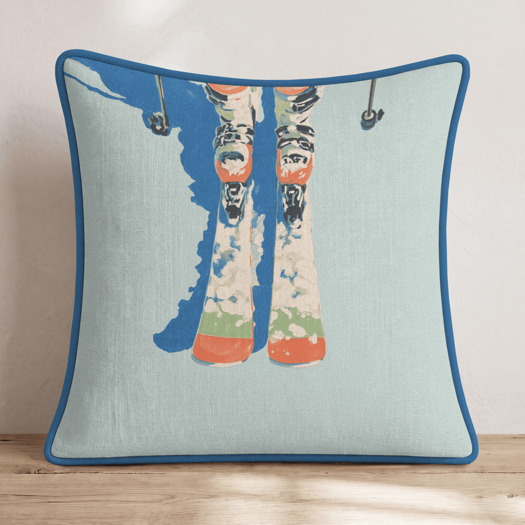 Fresh Tracks Throw Pillow - Hillcroft Home