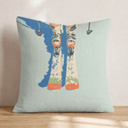 Fresh Tracks Throw Pillow - Hillcroft Home