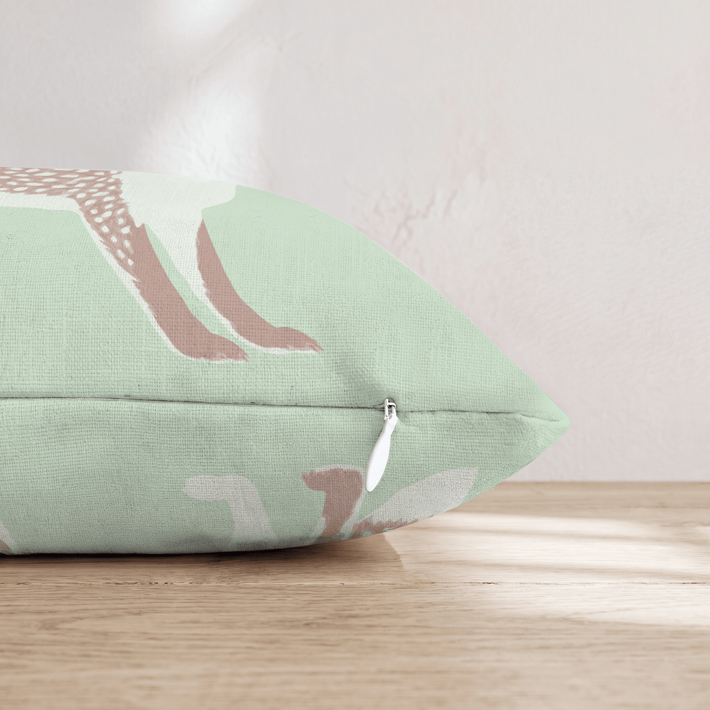 Friendly Fox Throw Pillow - Hillcroft Home