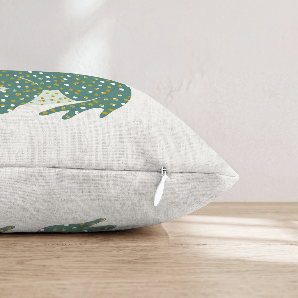 Friendly Frog Throw Pillow - Hillcroft Home