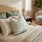 From Above Toile Throw Pillow - Hillcroft Home