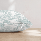 From Above Toile Throw Pillow - Hillcroft Home