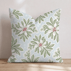 Frosted Evergreen Throw Pillow throw pillow - Hillcroft Home