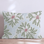 Frosted Evergreen Throw Pillow throw pillow - Hillcroft Home