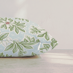 Frosted Evergreen Throw Pillow throw pillow - Hillcroft Home