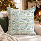 Frosted Golf Course Throw Pillow throw pillow - Hillcroft Home