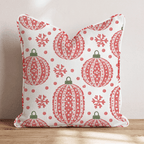 Frosted Ornaments Throw Pillow throw pillow - Hillcroft Home