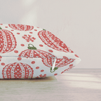 Frosted Ornaments Throw Pillow throw pillow - Hillcroft Home