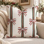 Frosted Ribbon Throw Pillow throw pillow - Hillcroft Home