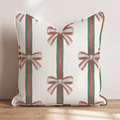 Frosted Ribbon Throw Pillow throw pillow - Hillcroft Home