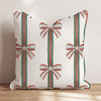 Frosted Ribbon Throw Pillow throw pillow - Hillcroft Home