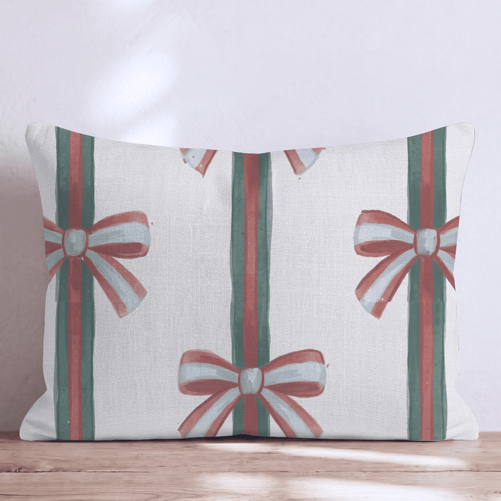Frosted Ribbon Throw Pillow throw pillow - Hillcroft Home