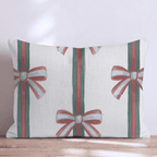 Frosted Ribbon Throw Pillow throw pillow - Hillcroft Home