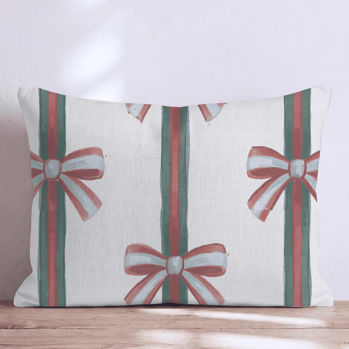 Frosted Ribbon Throw Pillow throw pillow - Hillcroft Home
