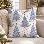 Frosted Spruce Throw Pillow throw pillow - Hillcroft Home