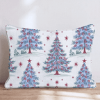 Frosted Spruce Throw Pillow throw pillow - Hillcroft Home