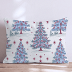 Frosted Spruce Throw Pillow throw pillow - Hillcroft Home
