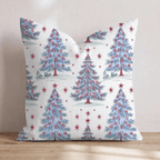 Frosted Spruce Throw Pillow throw pillow - Hillcroft Home