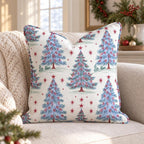 Frosted Spruce Throw Pillow throw pillow - Hillcroft Home