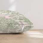 Fruitful Toile Throw Pillow - Hillcroft Home