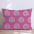 Fuchsia Fashion Throw Pillow - Hillcroft Home