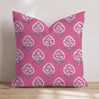 Fuchsia Fashion Throw Pillow - Hillcroft Home