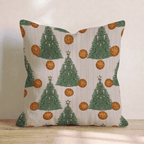Full Court Christmas Throw Pillow - Hillcroft Home