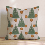 Full Court Christmas Throw Pillow - Hillcroft Home