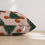 Full Court Christmas Throw Pillow - Hillcroft Home