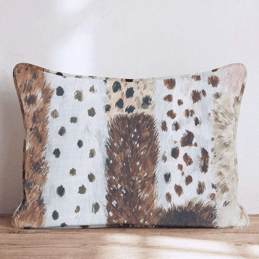 Fur Galore Throw Pillow - Hillcroft Home