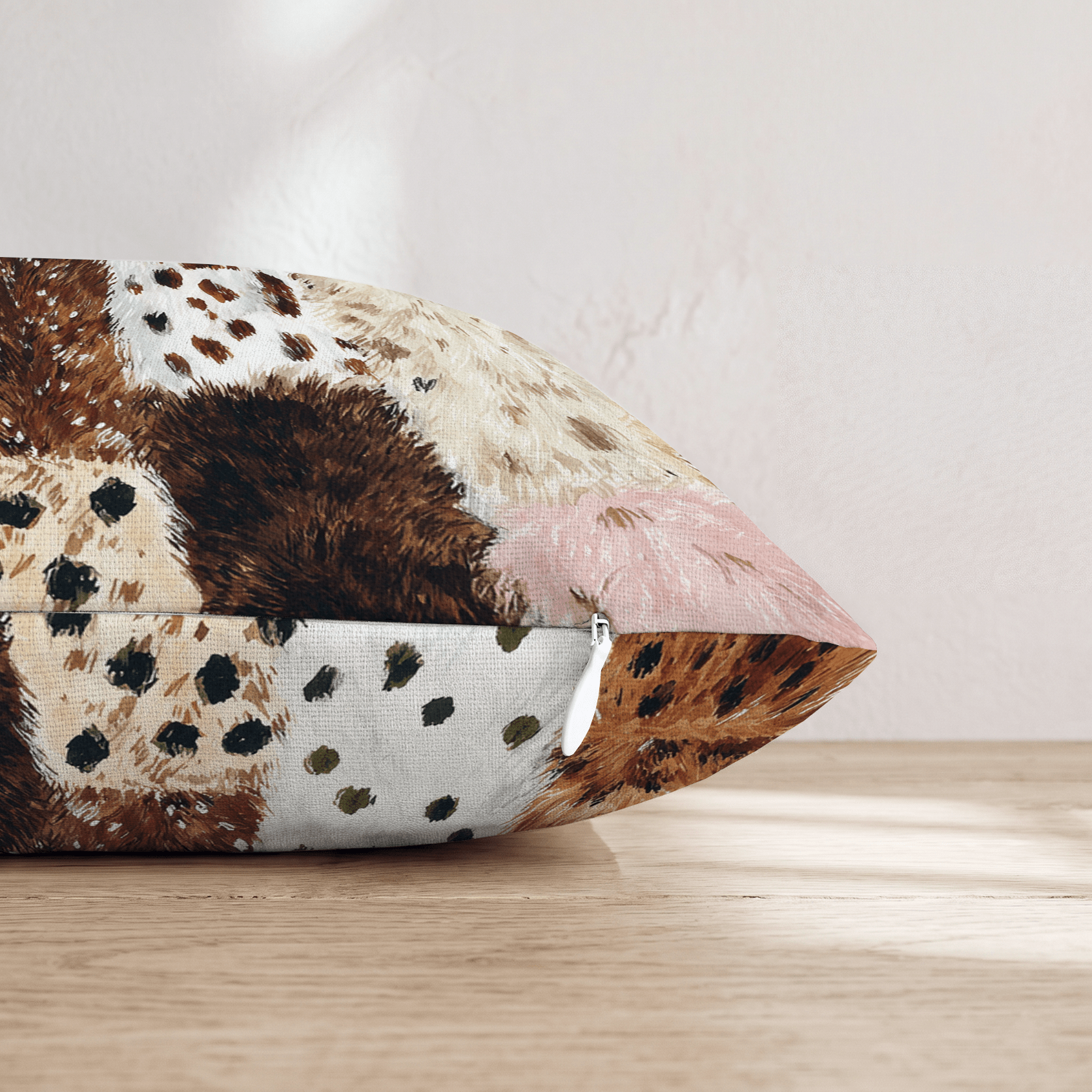 Fur Galore Throw Pillow - Hillcroft Home
