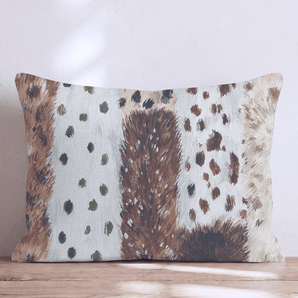 Fur Galore Throw Pillow - Hillcroft Home