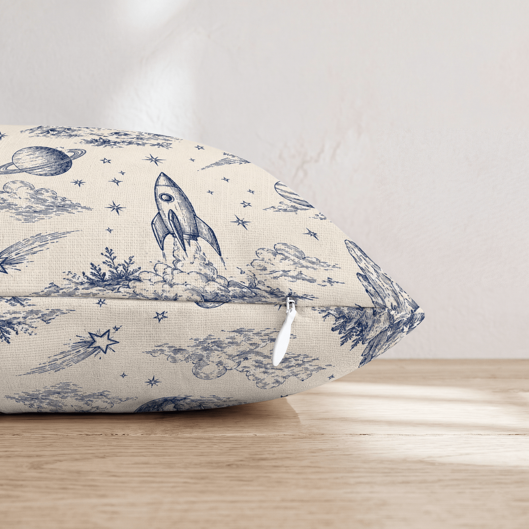 Galaxy Toile Throw Pillow - Hillcroft Home
