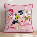 Game On Lacrosse Throw Pillow - Hillcroft Home