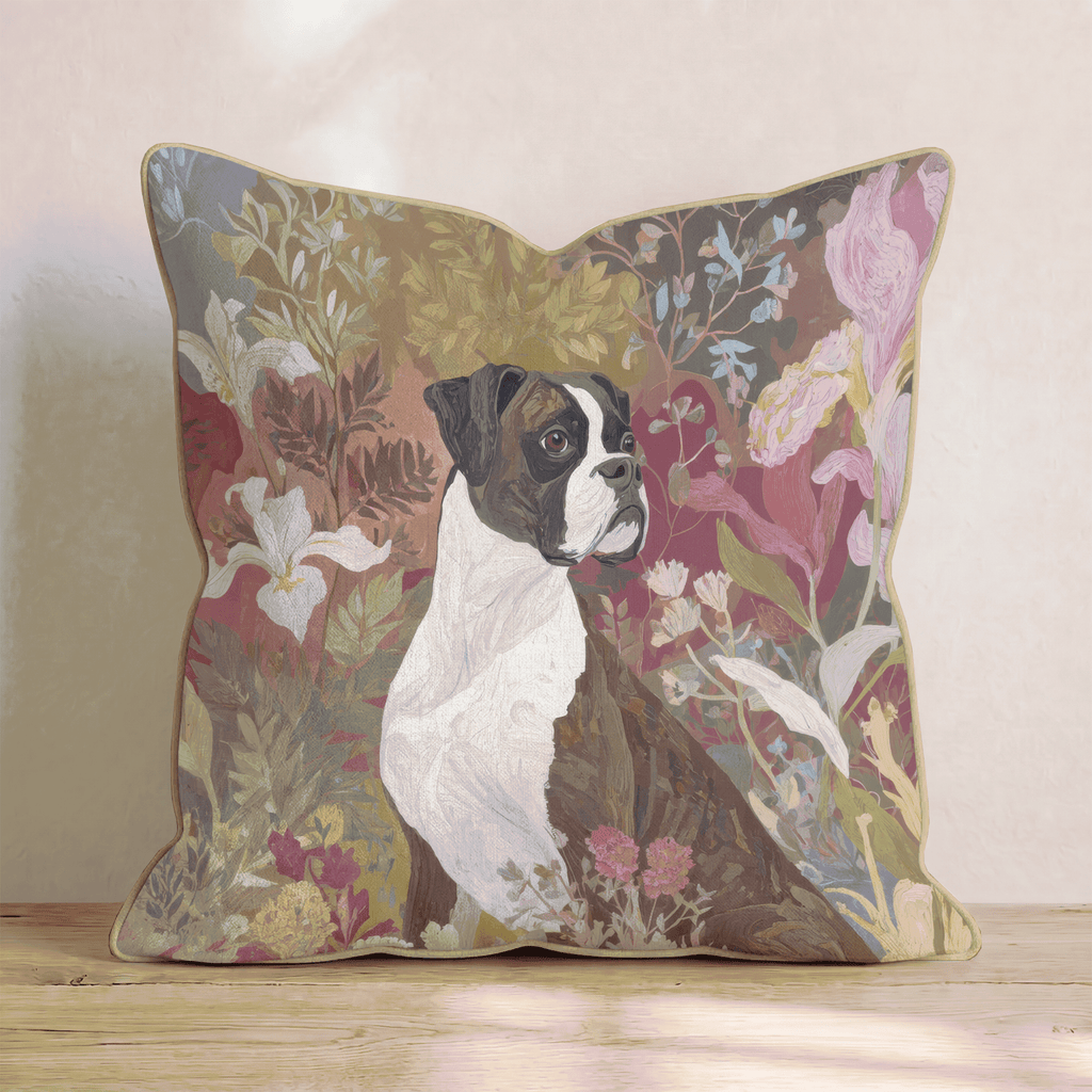 Garden Boxer Throw Pillow - Hillcroft Home